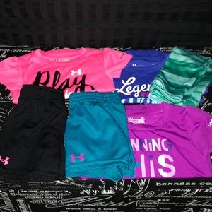 Under Armour Baby/Toddler Girls Sets - Lot of 3